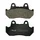 BRAKE PADS NEWFREN FOR HONDA 600 CBR F 1987>1990 Rear 500 CX 1982>1985 Rear 1100 GL DX 1982> Rear 250 NSR 1986> Rear  (L 90mm - H 49.5mm - thk 10.3mm)  (FD0054BT)  (TOURING ORGANIC)