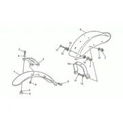 Garde-boue av./arrière