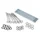 STUDS+SCREWS FOR CRANKCASE - FOR MOPED PEUGEOT 103 (COMPLETE KIT) -P2R