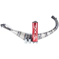 POT 50 A BOITE VOCA ROOKIE POUR BETA 50 RR 2021> (PASSAGE BAS - SILENCIEUX ALU ROUGE)