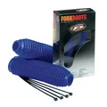 SOUFFLET DE FOURCHE MOTO PROGRIP DIAM INT 42 ET 45 mm - LONGUEUR 60 mm BLEU  (PAIRE)