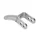 SUPPORT FIXATION POT/REPOSE PIED 50 A BOITE VOCA ROOKIE POUR AM6/DERBI (VENDU A L'UNITE)