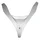 CACHE SUPERIEUR DE FACE AVANT ORIGINE PIAGGIO 125-250-300-400-500 MP3 2014< GRIS 738/A  -62443200F2-