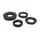 OIL SEAL (FULL SET) FOR MBK 50 BOOSTER, MACH G, NITRO, OVETTO, STUNT/YAMAHA 50 AEROX, BWS, JOG R, NEOS, SLIDER (4 ITEMS)  -SELECTION P2R-