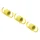 SPRING FOR CLUTCH FOR SCOOT  MALOSSI RACING FOR GENUINE CLUTCH FOR PIAGGIO 50 ZIP, TYPHOON, NRG/GILERA 50 STALKER, RUNNER   -Ø 107-  Ø 2mm YELLOW (FULL SET)