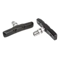PORTE PATIN FREIN VTT A VIS SYMETRIC FIBRAX 70mm NOIR (1 PAIRE)