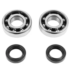BEARING FOR CRANKSHAFT+SEALS FOR SCOOT P2R FOR  PEUGEOT 50 LUDIX, SPEEDFIGHT 3, JET FORCE (KIT 6204 FAG POLYAMIDE C3 + NITRILE SEALS)
