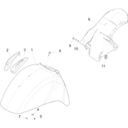 Logement roue - Garde boue