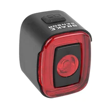 ECLAIRAGE VELO USB ARRIERE SUR TIGE DE SELLE NEWTON FONCTION FEU STOP LW-200 COB LEDS 50 LUMENS NOIR (ECLAIRAGE ROUGE)  - NON HOMOLOGUE -