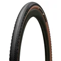 PNEU GRAVEL 700 X 40 HUTCHINSON CARACAL HARDSKIN TAN NOIR/MARRON TUBELESS READY TS (40-622)