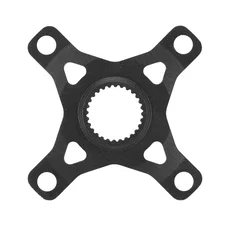 SPIDER FOR EBIKE CHAINRING - SINGLE Ø 104 BLACK ALU 7075 STRONGLIGHT 4 ARMS (FOR BOSCH 4th GENERATION)