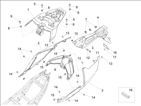 Carrosserie posterieure