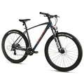 VELO MUSCULAIRE VTT 29 LEADER FOX EVOLUTION 2025 MIXTE BLEU ARDOISE MAT 8V CADRE 22 POUCES (TAILLE ADULTE 190 cm à plus)
