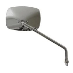 RETROVISEUR ADAPTABLE APRILIA 125 SCARABEO 2007>2009 DROIT CHROME (HOMOLOGUE CE)  -P2R-