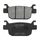BRAKE PADS -POLINI FOR HONDA 125 FORZA ABS 2015>  Rear 250 FORZA 2007>  Rear 300 FORZA 2013>  Rear 125 SHi 2013>  Rear 300 SHi 2013>  Rear 250 JAZZ Rear (174.0082)  (ORIGINAL)