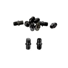 PICOT / PIN /INSERT POUR PEDALE VTT PLATEFORME DESCENTE / BMX SWITCH ET NEWTON COLORI ARGENT (SACHET DE 10pcs)