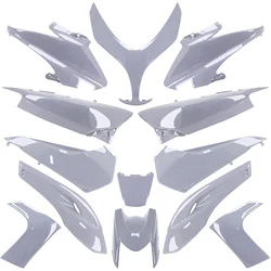 CARROSSERIE/CARENAGE MAXISCOOTER ADAPTABLE YAMAHA 500 TMAX 2008>2011 GRIS NARDO (KIT 13 PIECES)  -P2R-