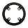 PROTEGE CHAINE VAE/E-BIKE MONO D.104 NOIR ALU 7075 STRONGLIGHT 4 BRANCHES POUR 38DTS