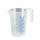 MEASURING PITCHER - PRESSOL - POLYETHYLENE GRADUATED TRANSPARENT  500ml  (SOLD PER UNIT)