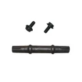AXE DE PEDALIER CARRE JIS L124.5mm (35/52/37.5)
