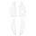 CABOCHON CLIGNOTANT SCOOT ADAPTABLE PEUGEOT 50 VIVACITY AV+AR TRANSPARENT (x4) -REPLAY