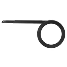 PARE/CARTER CHAINE HERRMANS POUR VELO MUSCULAIRE 48 DTS DIAM 170 mm L 319 mm NOIR MAT - VOIR FIXATION REF 201244