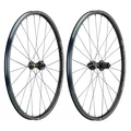 ROUES VTT DISQUE 27.5" MAVIC CROSSMAX TUBELESS READY AVANT + ARRIERE CASSETTE SHIMANO 11/10/9V AXE TRAVERSANT 15/100 12/142 DISQUE 6 TROUS JANTE 584-25 (PAIRE)