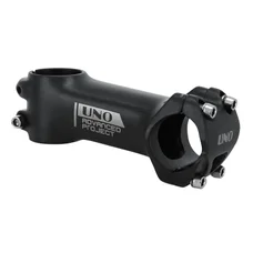 STEM FOR ROAD BIKE- UNO RACE -ALUMINIUM- 6061 BLACK/RED PATTERN - ANGLE 7° Ø31,8 L 90mm
