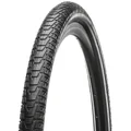 PNEU VTC URBAIN / VAE 700 x 37 HUTCHINSON HAUSSMANN INFINITY PROTECT NOIR TR RENFORCE 5mm FLANC REFLEX (50-622) HOMOLOGUE VAE e50