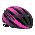 ROAD BIKE ADULT HELMET - GIST REVOL PINK/BLACK For lady and junior- FULL IN-MOLD -EURO 54-58 RATCHET SETTING-