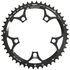 PLATEAU ROUTE 5BRA D.110 MICHE 46DTS EXTERIEUR TYPE SHIMANO ET CAMPAGNOLO  RECORD CARBON - CHORUS CARBON - CENTAUR ALU 9/10V. NOIR