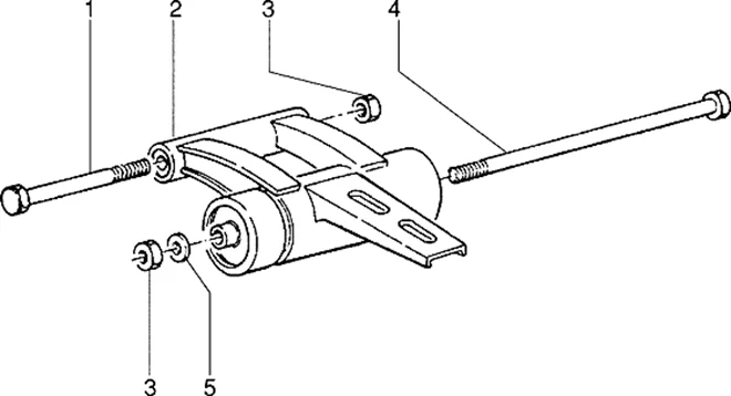 Bras oscillant