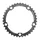 CHAINRING FOR ROAD BIKE 5 ARMS - Ø130 TA ALIZE TRIPLE 38 Teeth- Middle SILVER ALU 7075 TYPE SHIMANO 8/9/10 Speed.
