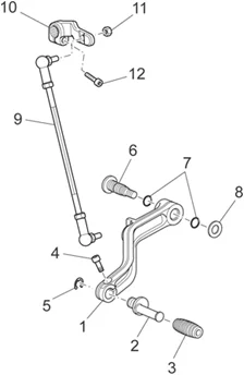 Levier boîte de vitesses