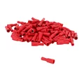 COSSE ELECTRIQUE PRE-ISOLEE FEMELLE DIAM 4mm ROUGE POUR SECTION FIL 0,25 à 1,5 mm²  (VENDU AU SACHET DE 100 PIECES)  -SELECTION P2R-