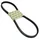 COURROIE CYCLO ADAPTABLE MBK/MOTOBECANE 50 CADY (762 x 13,5)  -SELECTION P2R-