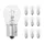 LIGHT BULB 12V 21W STANDART P21W FOOT BA15S CLEAR (BRAKE LIGHT+TURN LIGHTS) (SOLD PER 10)  -SELECTION P2R-