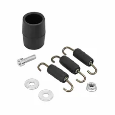 FIXATION POT 50 A BOITE LEOVINCE X-FIGHT POUR FANTIC 50 ENDURO, MOTARD >2019