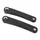 MANIVELLE DROITE + GAUCHE VAE / E-BIKE FSA 175mm NOIR JIS POUR MOTEUR YAMAHA PW (PAIRE)