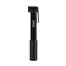 POMPE MINI ROUTE ZEFAL ROAD MICRO ALU NOIR 7BARS L185mm VP/VS 95g POUR PNEU SECTION 23 à 32mm AVEC CLIPS FIXATION