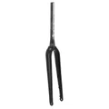 FOURCHE GRAVEL 700C CARBONE CINTREE PIVOT ALU CONIQUE LISSE 1"1/2 EN BAS et 1"1/8-28,6 EXTERIEUR POUR AXE TRAVERSANT