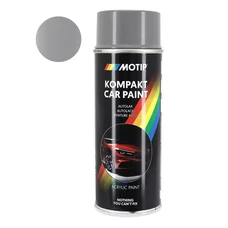 BOMBE DE PEINTURE MOTIP KOMPAKT AUTOLACK ACRYL METAL BLANC/GRIS AEROSOL 400 ml (46805)