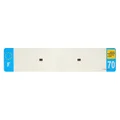 PLASTIC STRIP FOR BLANK PVC LICENSE PLATE (CAR FORMAT 520X110)-DEPT 70/EUROPE (SOLD PER UNIT)