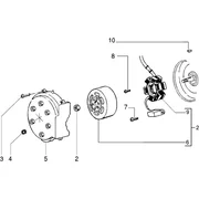 Volant magnetique