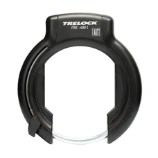 ANTITHEFT FOR BICYCLE- "HORSE SHOE" TRELOCK RS480 BLACK- WITH BRAKET ON FRAME- WIDE  106mm >112mm) TYRE GAP 92mm