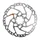 DISQUE DE FREIN VTT 6 TROUS SHIMANO 180mm DEORE/SLX  - RT66 (MONTAGE ATELIER)