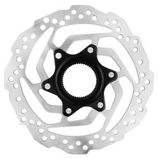 DISQUE DE FREIN VTT CENTERLOCK SHIMANO RT10 ACERA 160mm POUR PLAQUETTE RESINE AVEC CONTRE ECROU (MONTAGE ATELIER)