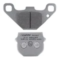 PLAQUETTE DE FREIN NISSIN POUR PEUGEOT 50 KISBEE AV, TKR AV, TREKKER AV / APRILIA 50-125 RS4 AR / DERBI 50 SENDA DRD RACING 2011> AR / FANTIC 50 CABALLERO AR  (2P-237NS) (SEMI METAL)