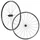 WHEELS SET FOR ROAD BIKE - 700 SHIMANO WH-RS100 BLACK 11/10 Speed.