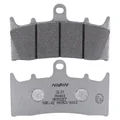 PLAQUETTE DE FREIN NISSIN POUR KAWASAKI 600 ZX-6 R NINJA 1998>2001 AV, 750 ZX-7 R NINJA 1996>2003 AV / SUZUKI 1300 GSX-R HAYABUSA 1999>2007 AV (2P-248NS) (SEMI METAL)
